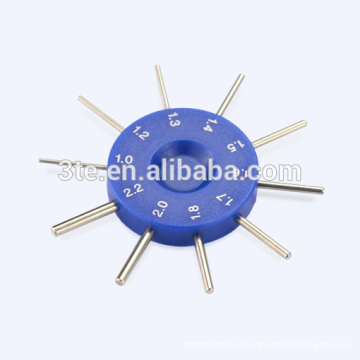 Optical Lens Hole Gauge for screws